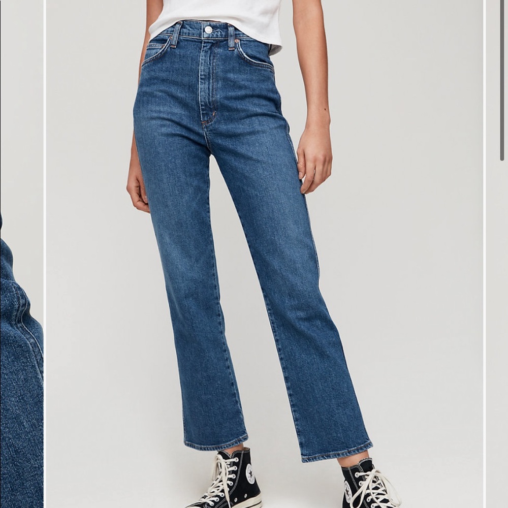 Agolde pinch waist jeans size 28